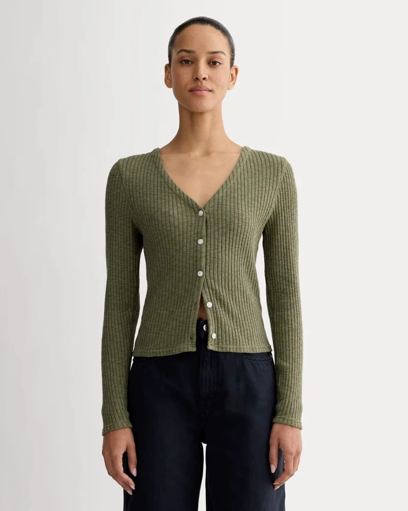 The Cozy Rib Cardigan | Kalamata