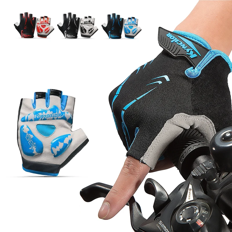 Cyclingr Bike Half Finger Handschoenen Schokbestendig Ademend
