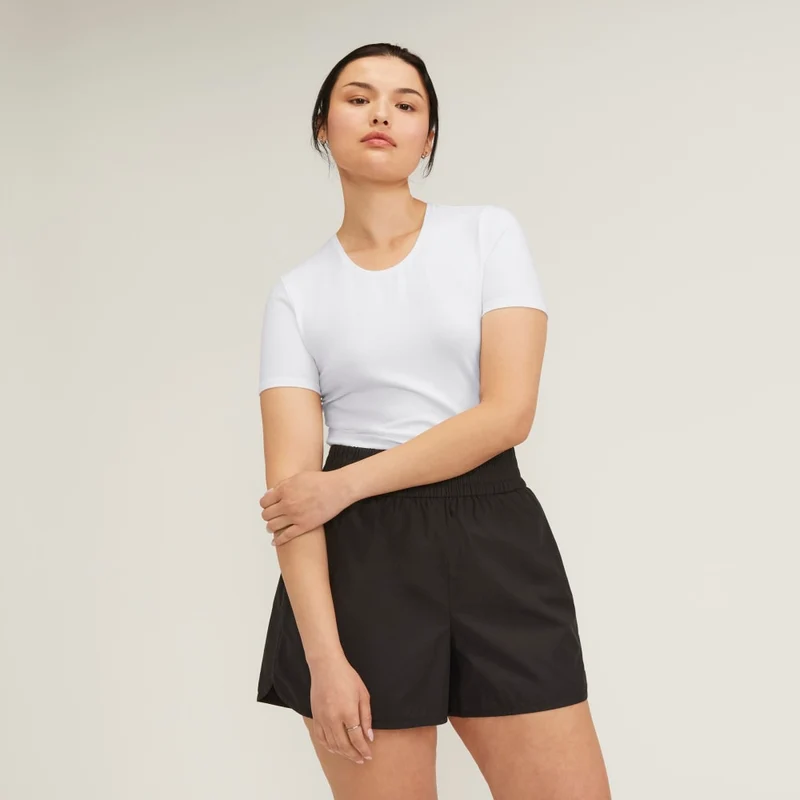 The Supima® Form Crew Neck Tee | White
