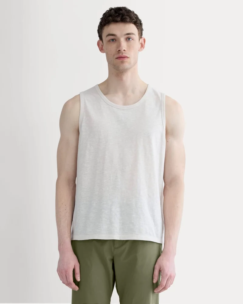 The Rec Performance Tank | Heathered Oat