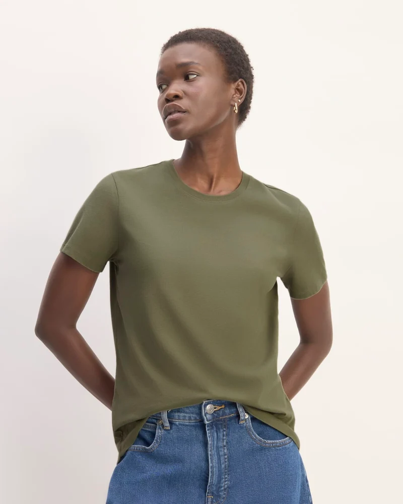 The Slim Crew in Essential Cotton | Kalamata