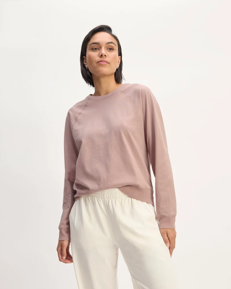 The Off-Duty Long-Sleeve Tee | Dusty Rose