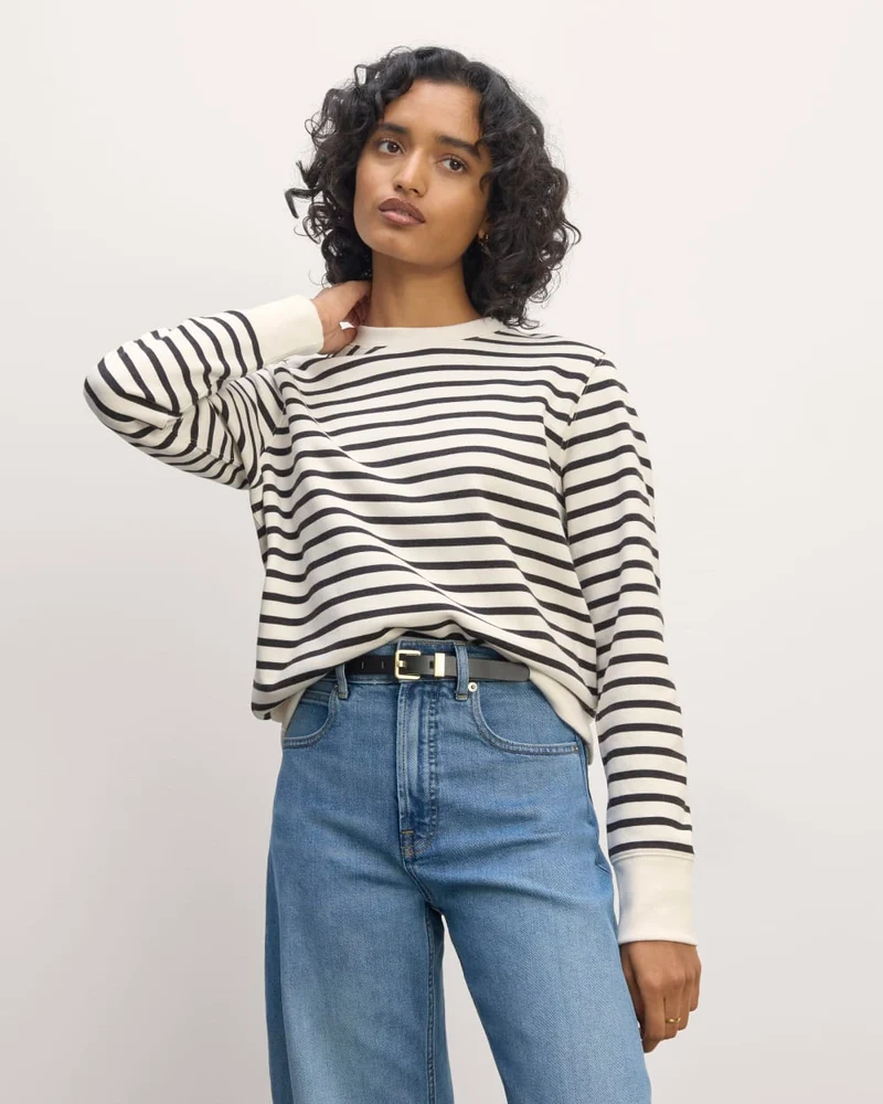 The Off-Duty Terry Crew | Bone / Black