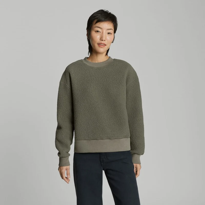 The ReNew Teddy Oversized Crew | Kalamata