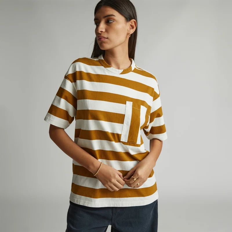 The Everyone Relaxed Tee | Tapenade / Canvas Tan