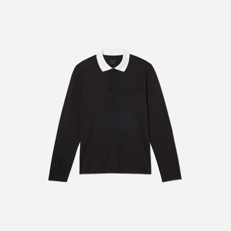 The Premium-Weight Rugby Shirt | Black