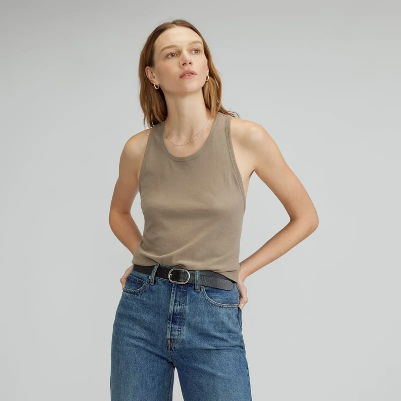 The Air Racerback Tank | Clay