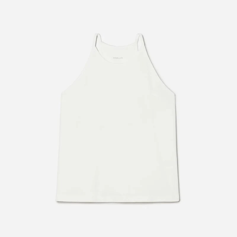The Hemp Cutaway Tank | White