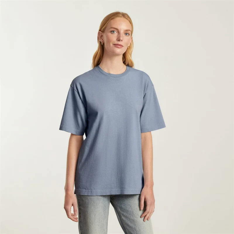 The Everyone Premium Weight Tee | Blue Slate