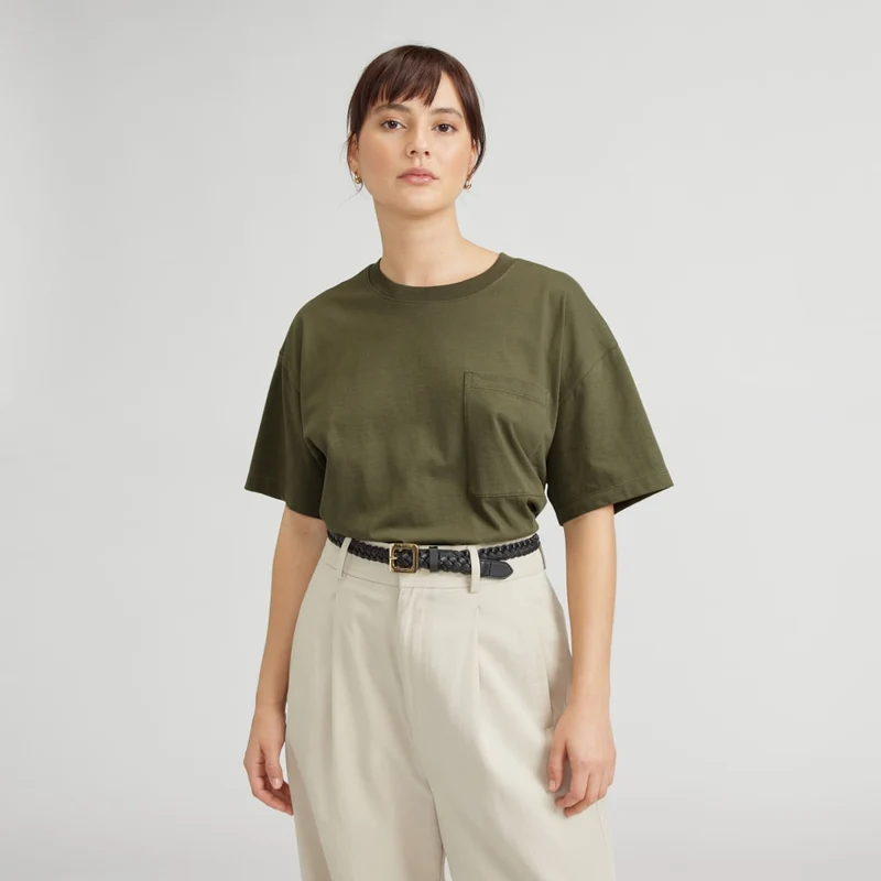 The Organic Cotton Relaxed Pocket Tee | Kalamata