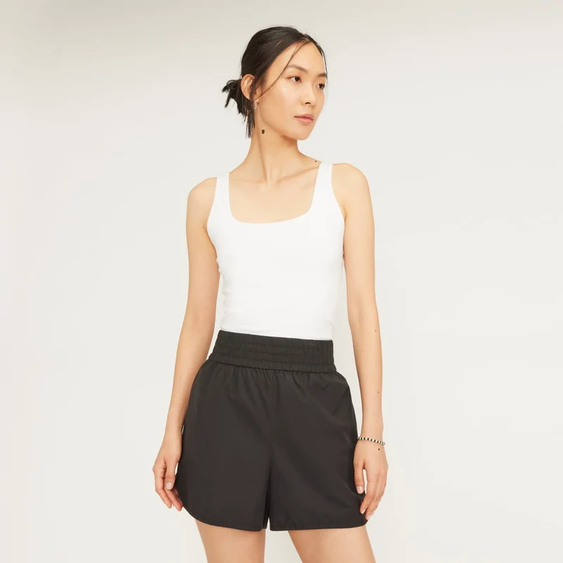 The Supima® Sleeveless Top | White