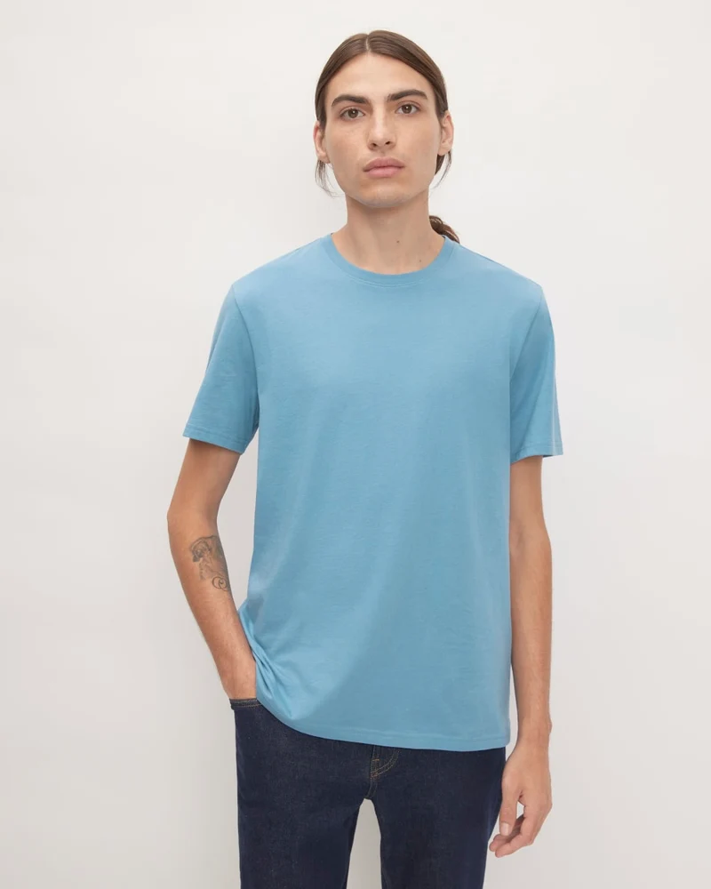 The Essential Organic Crew | Heritage Blue