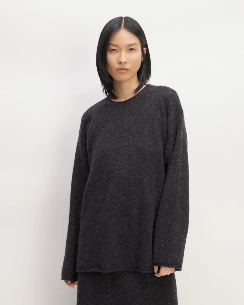 The Cozy-Stretch Crew | Charcoal