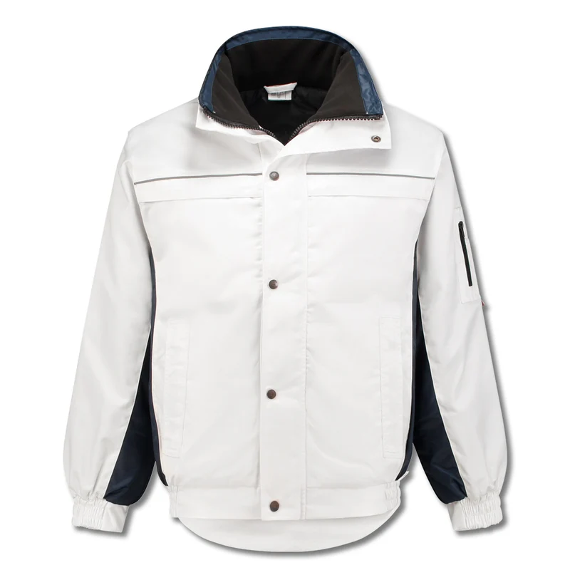 Pilotjack 'PU-Liner' (wit-navy)