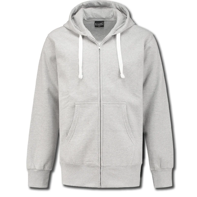 Hooded vest (lichtgrijs)