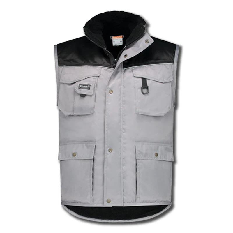 Bodywarmer 'Beaver' (grijs-zwart)