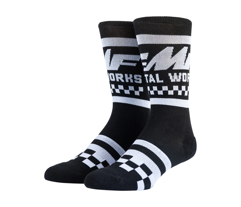 FMF Racing Metal Works Sock Black One Size