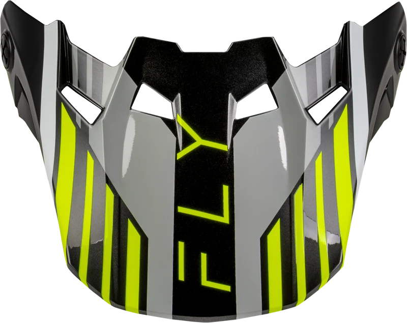 Fly Racing Formula Cc Strike Visor Grey/Black/Hi-Vis Md/Lg 73-4364VM