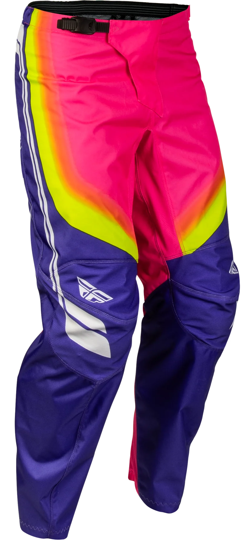 Fly Racing F-16 Raze Pants Purple/Pink/Yellow Sz 36 380-93436