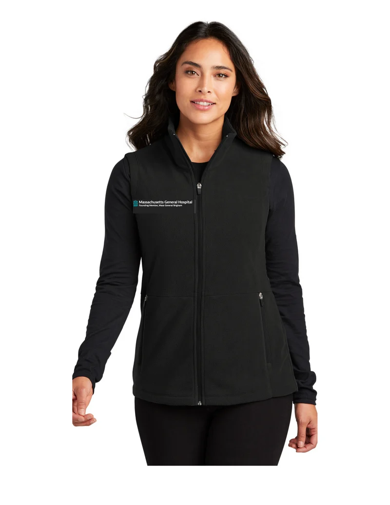 MGH/MGB Port Authority Ladies Micro Fleece Vest