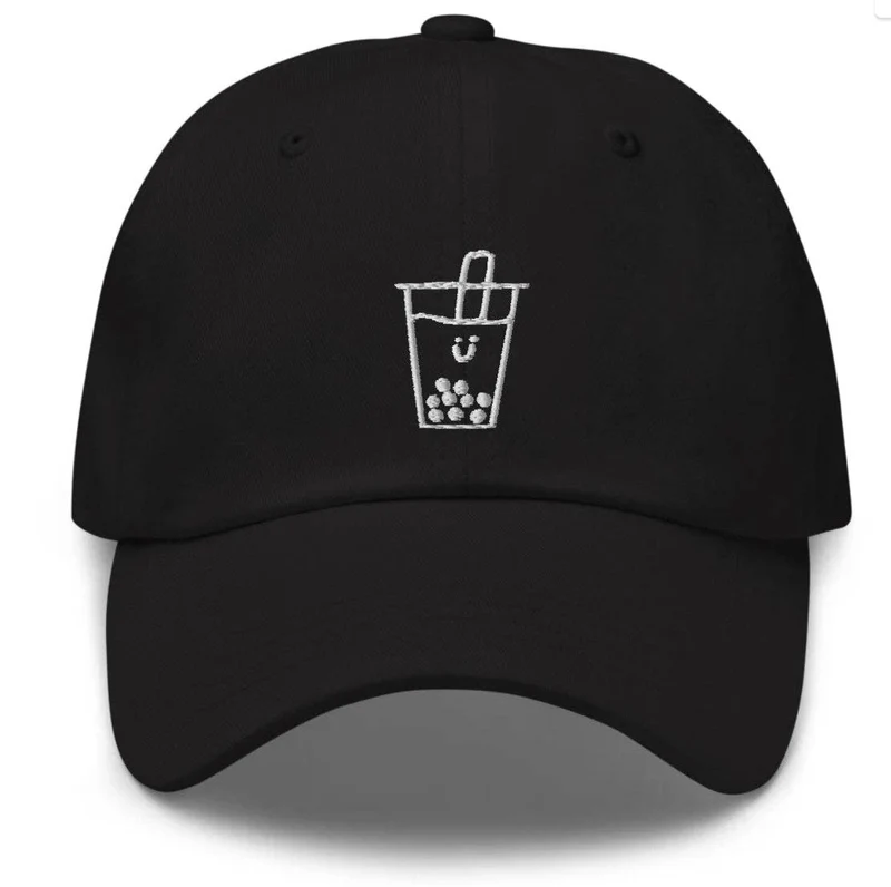 Boba Embroidered Baseball Cap Hat | Black