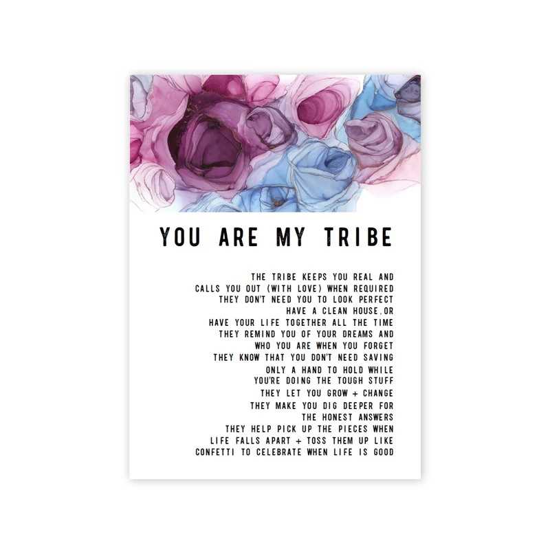 Tribe Greeting Card