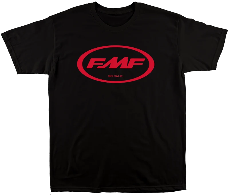 FMF Racing Factory Classic Don Tee Black And Red Medium