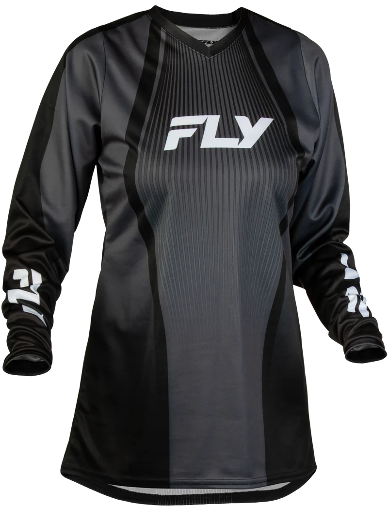 Fly Racing Women'S F-16 Lift Jersey White/Black Sm 380-820S