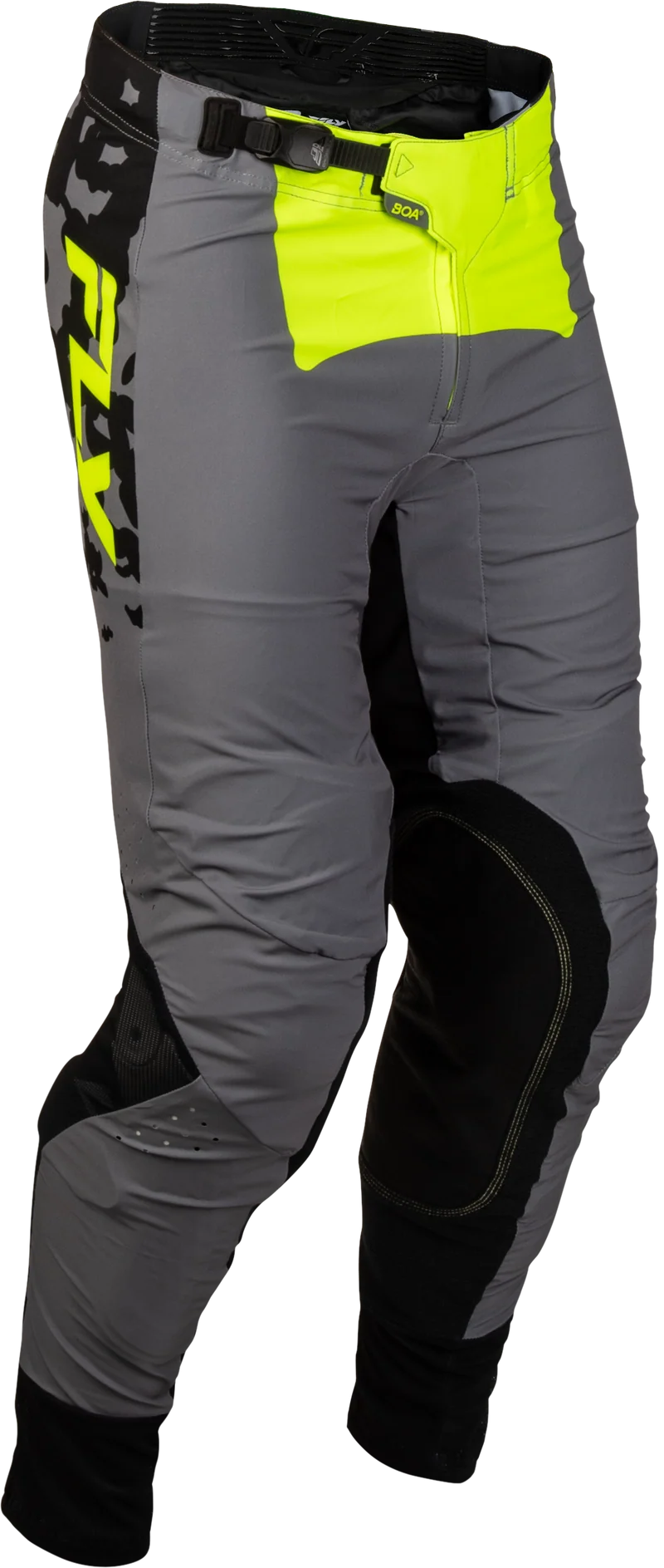 Fly Racing Lite Flake Pants Grey/Hi-Vis/Black Sz 32 380-73132