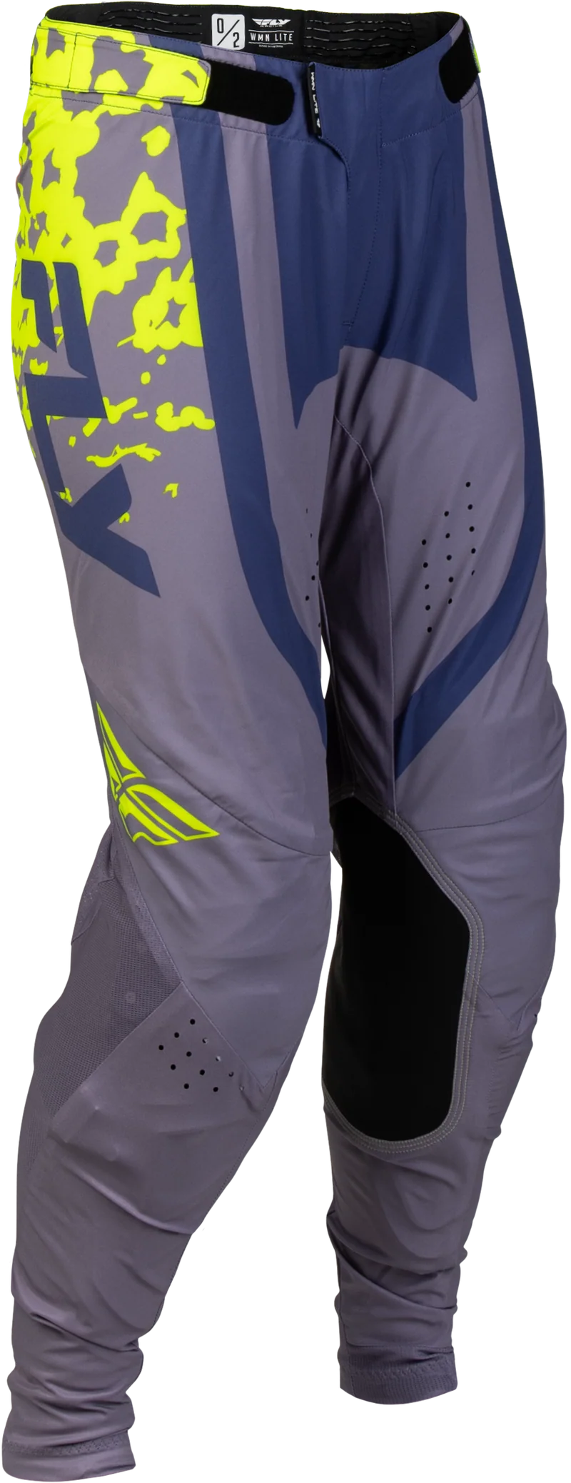 Fly Racing Women'S Lite Flake Pants Lavendar/Blue/Yellow Sz 11/12 380-63211