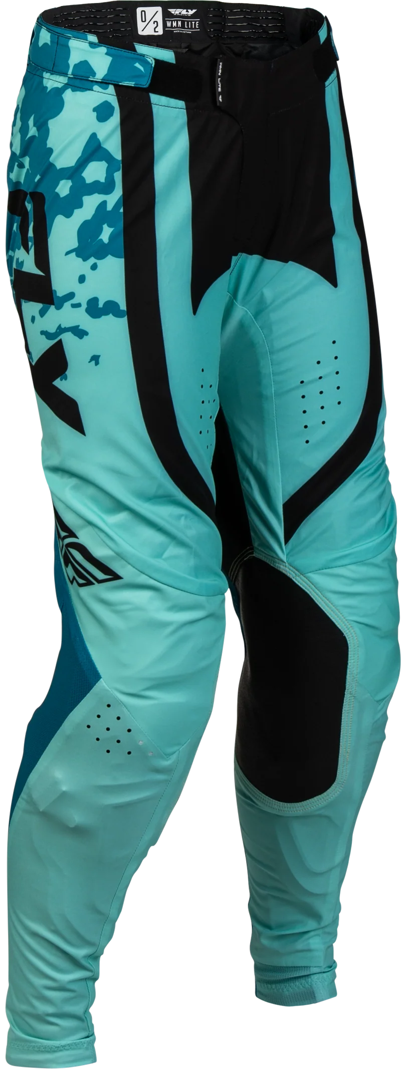 Fly Racing Women'S Lite Flake Pants Aqua/Teal/Black Sz 09/10 380-63109