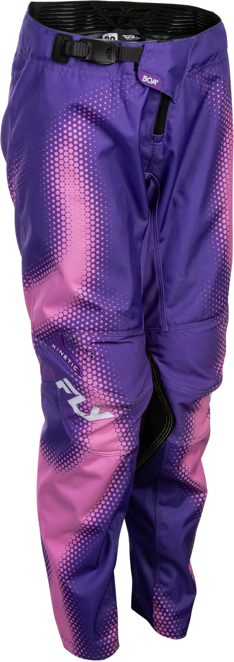 Fly Racing Youth Kinetic Torch Pants Purple/Pink Sz 22 380-53822