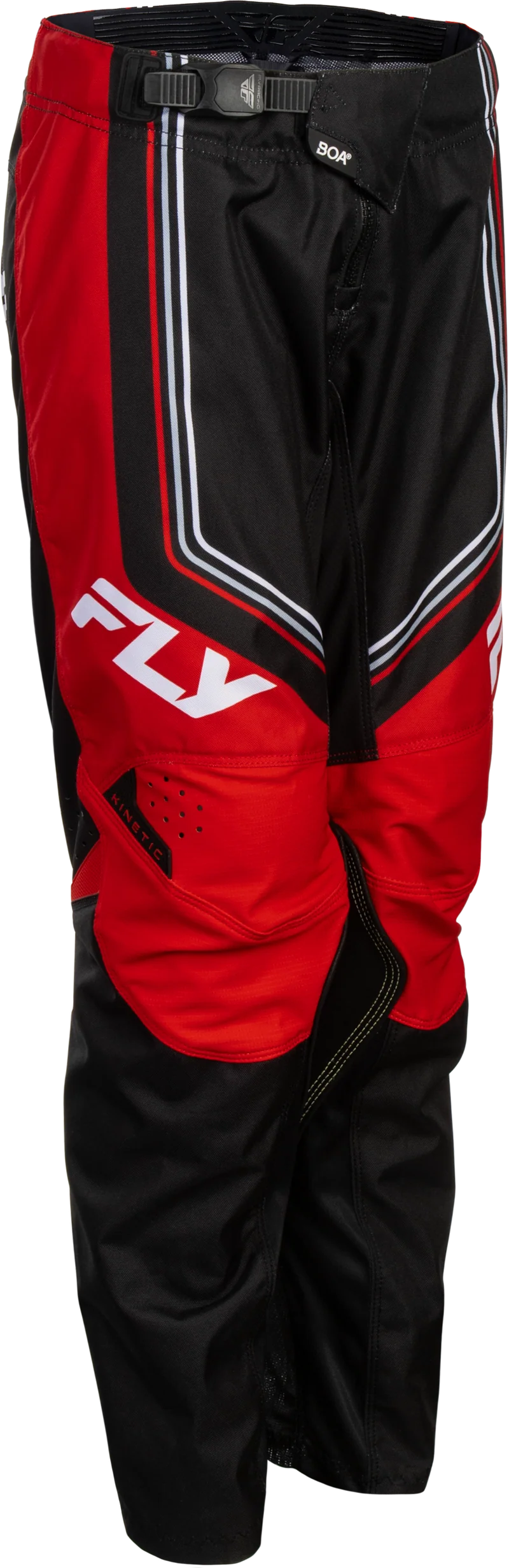 Fly Racing Youth Kinetic Dbk Pants Black/Red/White Sz 18 380-53418