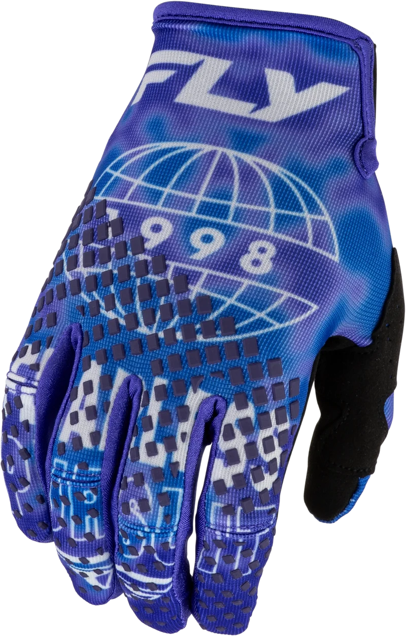 Fly Racing Kinetic Blur Gloves Blue/Navy 3x 380-4113X