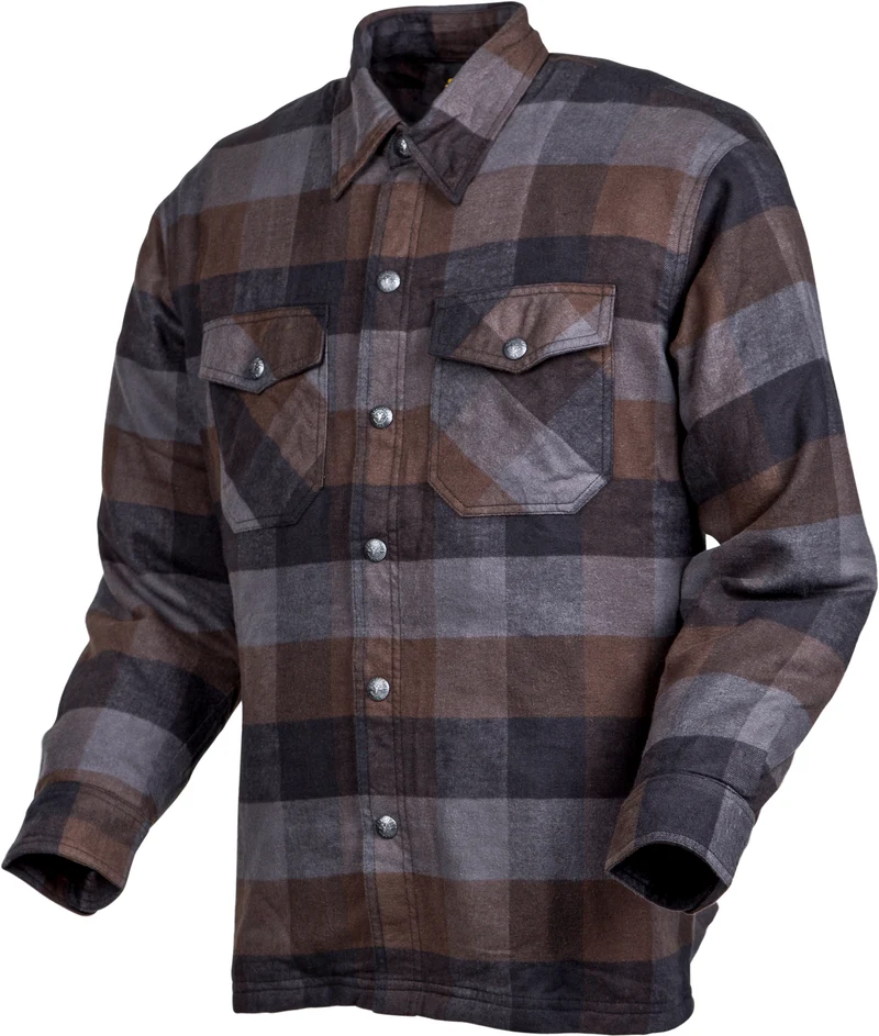 Covert Moto Flannel Black/Brown/Grey 5x
