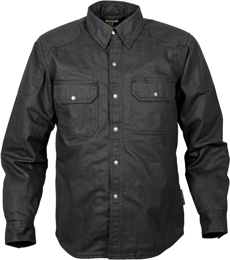 Covert Wax Riding Shirt Black Xl