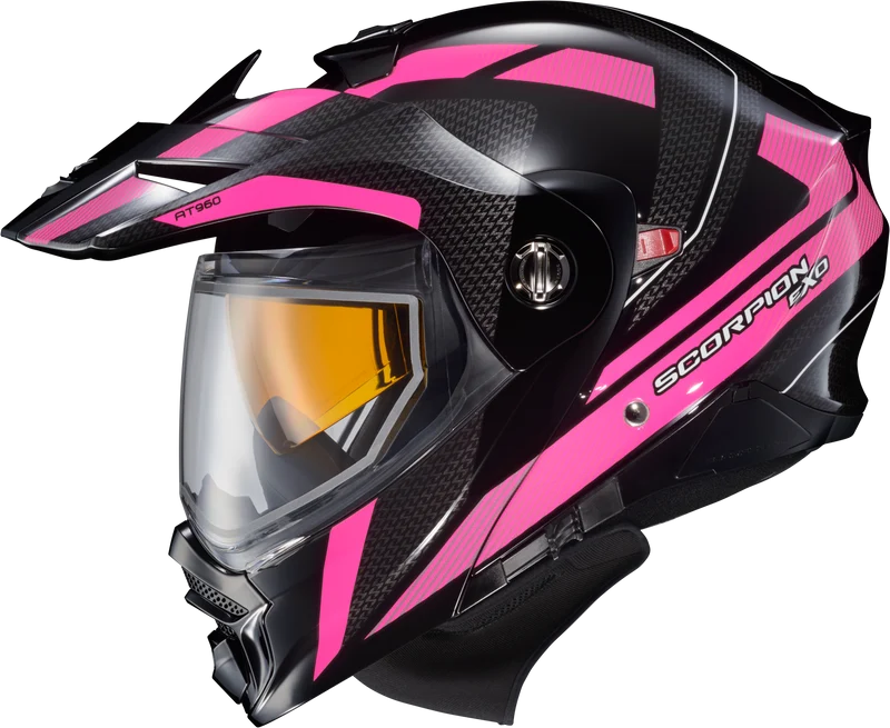Exo-At960 Cold Weather Helmet Hicks Pink 3x (Dual Pane)