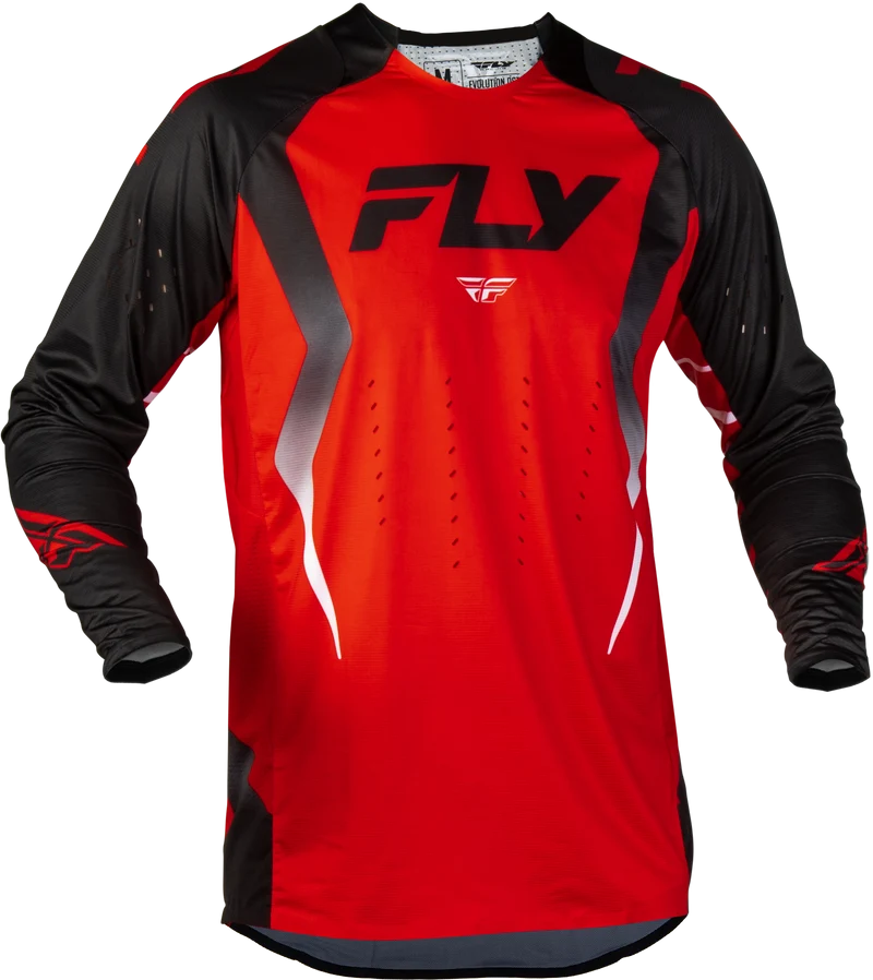 Fly Racing Evolution Dst Bolt Jersey Red/Black/White Sm 380-121S
