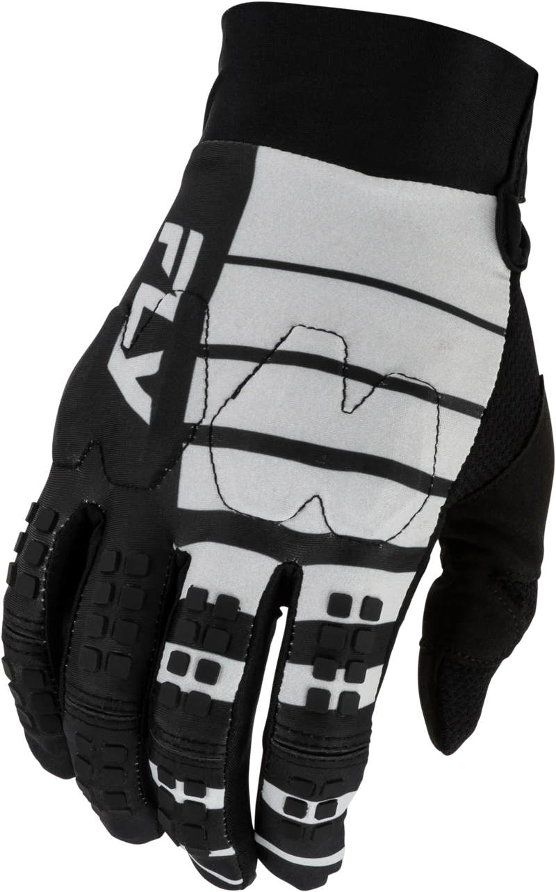 Fly Racing Evolution Dst Bolt Gloves Black/Grey Lg 380-110L