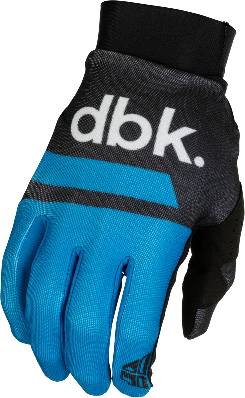 Fly Racing Pro Lite Dbk Gloves Blue/Black/White Sm 380-048S