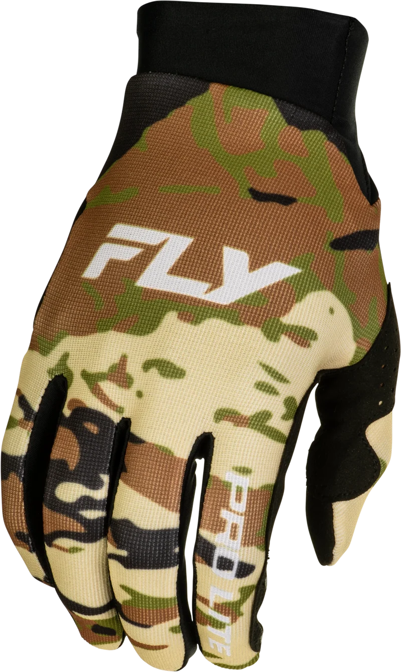 Fly Racing Pro Lite Gloves Camo Sm 380-047S