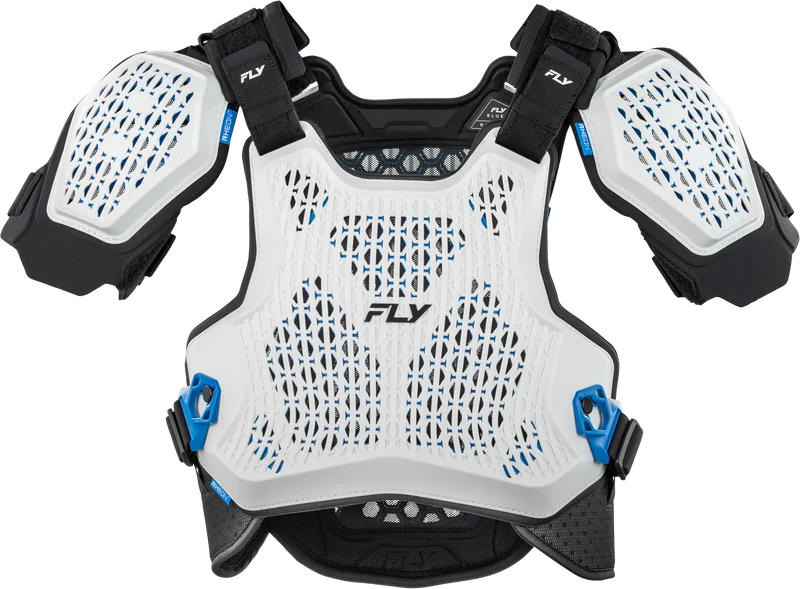 Fly Racing Blueprint Rch-2 Chest Protector White Lg/Xl 36-6003L