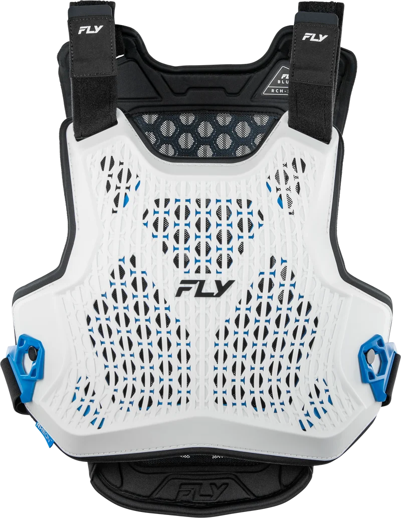 Fly Racing Blueprint Rch-1 Chest Protector White Lg/Xl 36-6001L
