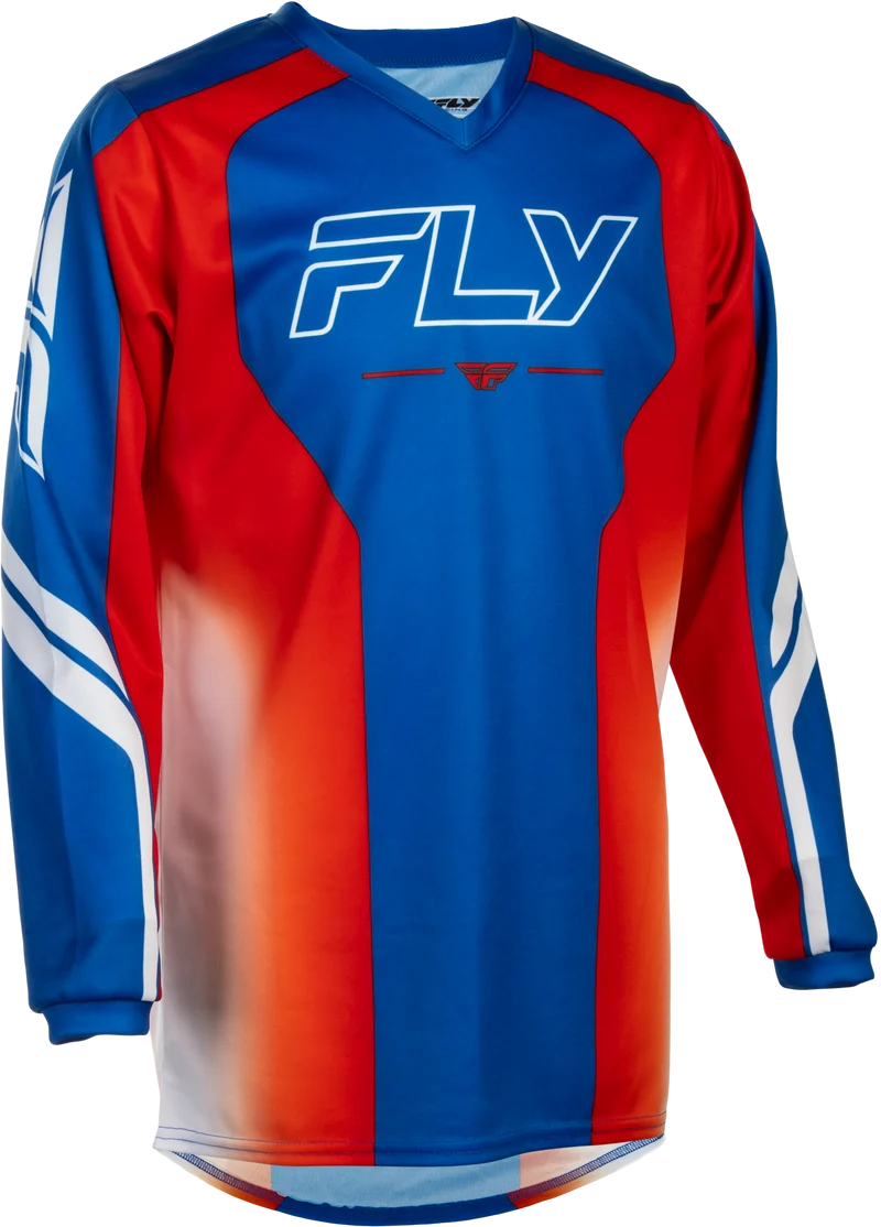 Fly Racing Youth F-16 Raze Jersey Red/White/Blue Ym 380-223YM