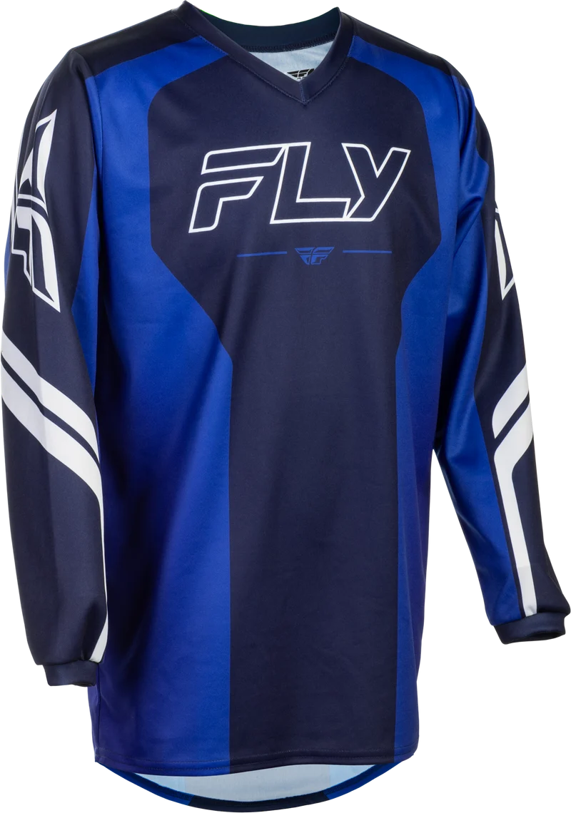 Fly Racing Youth F-16 Raze Jersey Navy/Blue/White Ym 380-222YM