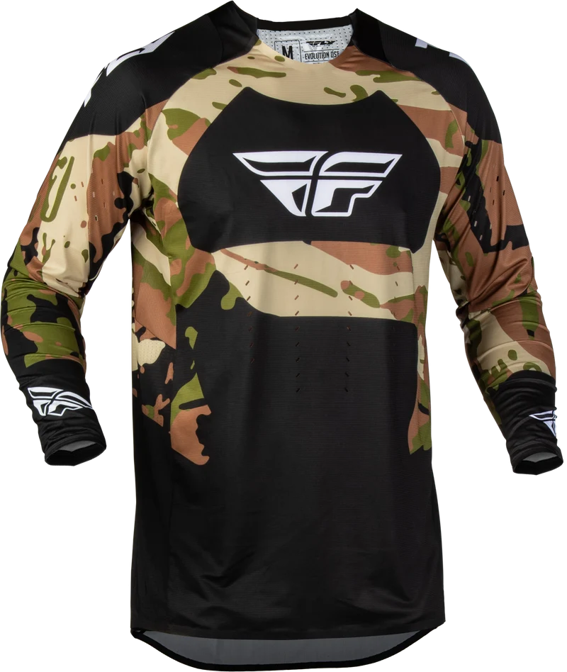 Fly Racing Evolution Dst Hunt Jersey Black/Camo Md 380-125M