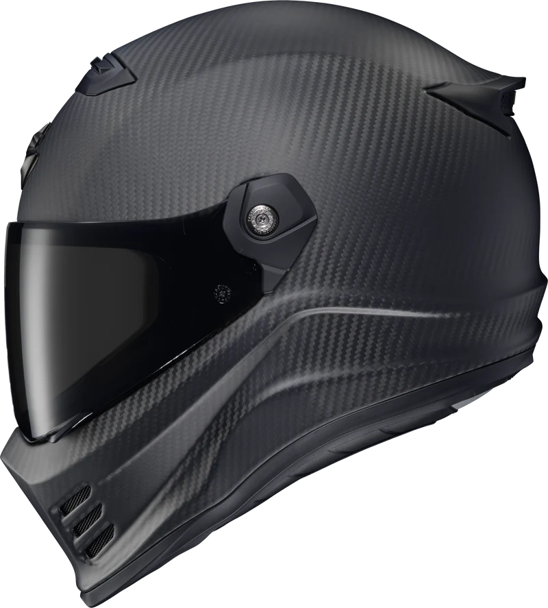 Covert Fx Carbon Full Face Helmet Matte Black 3x