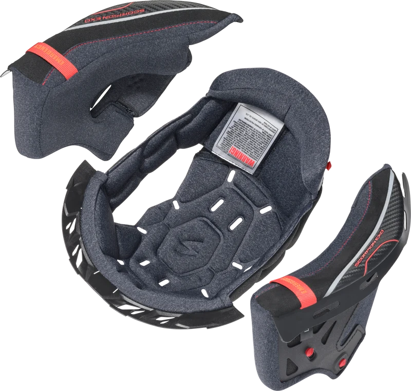 Exo-Eclipse Cool Tech Liner/Cheek Pad Kit 3x
