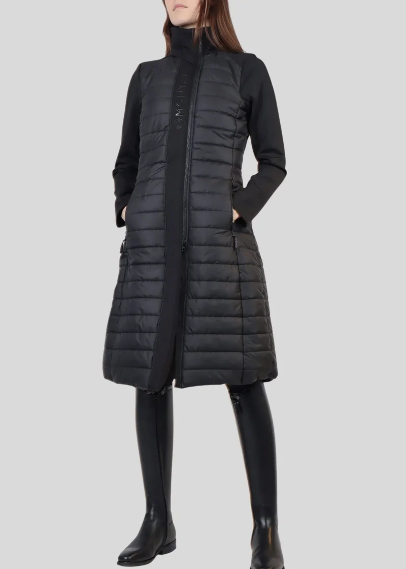 Emma Long Softshell Jacket - Black