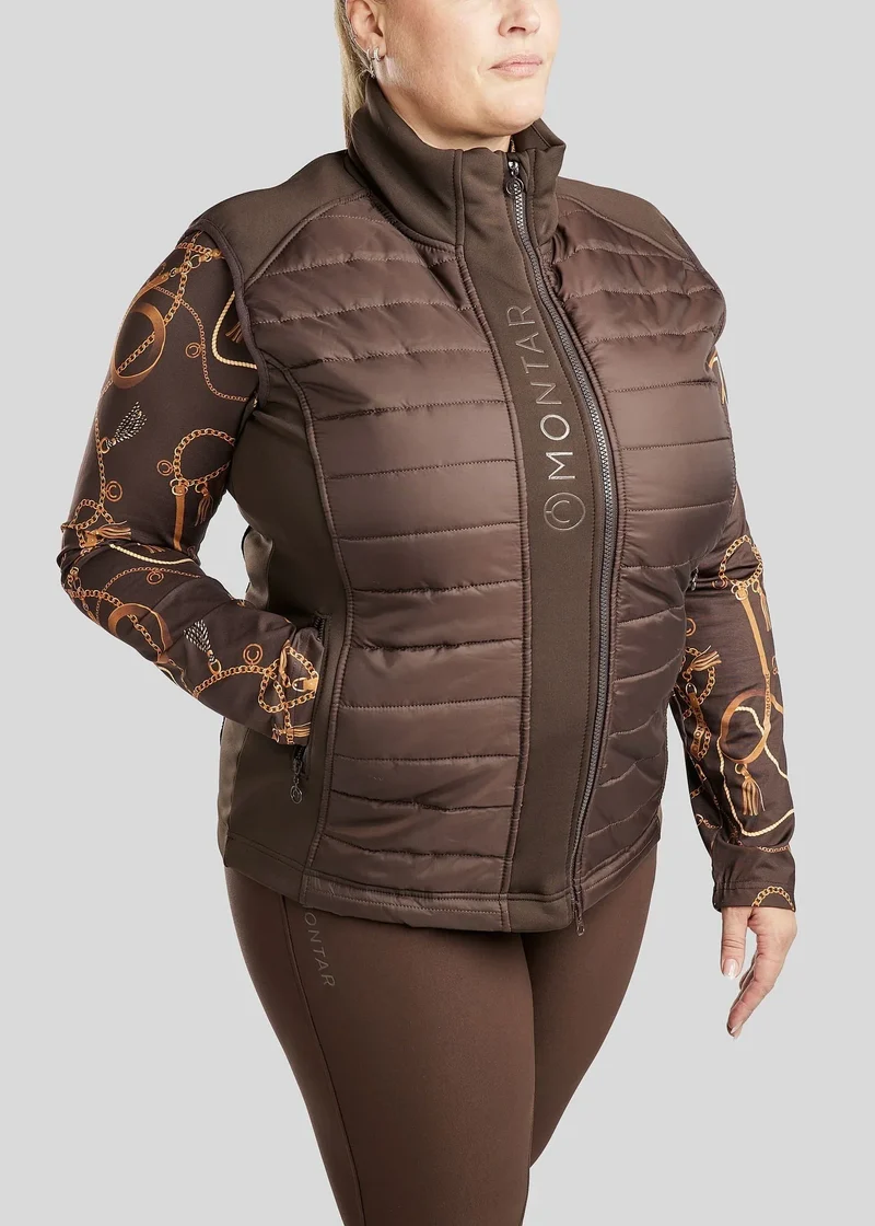 CURVE Emma Bodywarmer - Brown